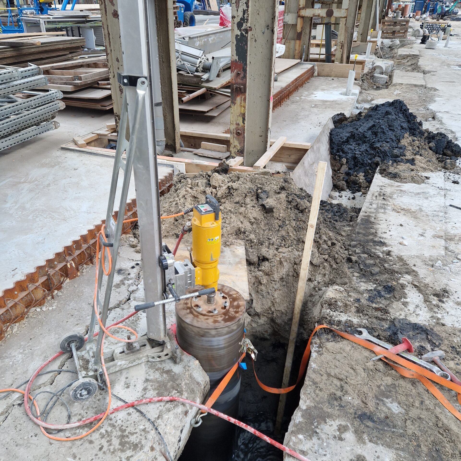 gat 40 cm rond, 3 meter diep